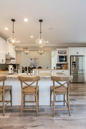 Farmhouse Kitchen White Gray